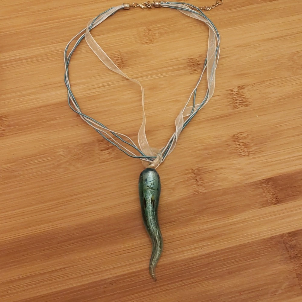 Antica Murrina Italian handmade glass pendant